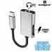 Cabo Adaptador Tipo C x Fone e Carregamento SX-ZJ23 Sumexr - Vermelho