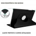 Capa para Tablet A7 2020 T500 T505 10.4 Polegadas - Couro Giratória Preta