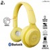 Headphone Bluetooth LEF-1017 Lehmox - Amarelo