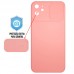 Capa para iPhone 12 Mini - Emborrachada Cam Protector Salmão