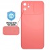 Capa para iPhone 12 Mini - Emborrachada Cam Protector Salmão