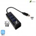 Hub Tipo C com 4 USB 3.0 XC-HUB-10 X-Cell - Preto
