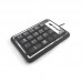 Teclado Numérico USB KN-11BK C3 Tech - Preto