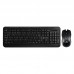 Kit Teclado + Mouse sem Fio K-W60BK C3 Tech - Preto