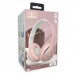 Headphone Bluetooth LEF-1021 Lehmox - Rosa