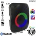 Caixa de Som Bluetooth 10W RGB KA-8907 Kapbom - Preta
