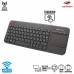 Teclado sem Fio com Touchpad K-WT200BK C3 Tech - Preto