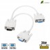 Cabo Duplicador VGA 30cm XC-VGA-M-2VGA-F X-Cell