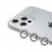 Película de Câmera Strass iPhone 14 e 14 Max/Plus - Vermelha