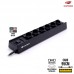 Extensão Elétrica 6 Tomadas FL-61BK C3 Tech