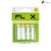 Cartela 4un Pilha Zinco/Carbono AA R6P FX-AAZ4 X-Cell