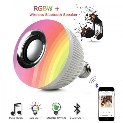 Lâmpada Caixa de Som Bluetooth RGB LEY-WJ-L2 Lehmox