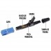 Conector Fibra Óptica SC/PC Incorporado Frio Pct 10un Exbom