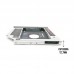 Adaptador Caddy HD/SSD 12.7mm HDCA-S127 Exbom - Prata