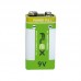 Bateria Zinco/Carbono 1un 9V 6F22 FX-9Z1 X-Cell