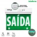 Placa de Sinalização Face Única Saída PSA 125 Intelbras