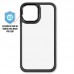 Capa iPhone 12 Pro Max - Clear Case Preta