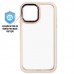 Capa iPhone 12 Pro Max - Clear Case Rosê
