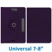 Capa Universal Giratória Tablet 7-8" Polegadas - Roxa