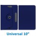 Capa Universal Giratória Tablet 10" Polegadas - Azul Marinho