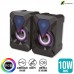Caixa de Som 10W Gamer RGB XC-CM-18 X-Cell - Preto