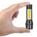Mini Lanterna Tática LED Recarregável FX-LT-11 X-Cell