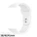 Pulseira Smartwatch Esportiva Lisa 38/40/41mm - Branca