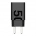 Kit Carregador Turbo 50W Tipo C + USB + Cabo Tipo C 1m Motorola Original - Preto