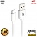 Cabo Tipo C 1m CB-C10WH C3 Tech - Branco