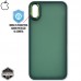 Capa iPhone XS Max - Clear Case Fosca Cangling Green