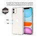 Capa iPhone 12 e 12 Pro - Clear Case Fosca Graphite Black