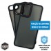 Capa Samsung Galaxy A04 - Clear Case Fosca Graphite Black
