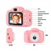 Câmera Digital Kids XC-X2P X-Cell - Rosa
