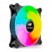 Cooler Fan 12x12cm RGB F9-L160BK C3 Tech - Preto