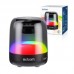 Caixa de Som Bluetooth 5W RGB Cristal CS-Q50BT Exbom - Preta