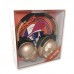 Headphone Bluetooth Caveira LEF-1023A Lehmox - Dourado