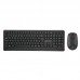 Kit Teclado + Mouse sem Fio K-W70BK C3 Tech - Preto