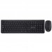 Kit Teclado + Mouse sem Fio K-W80BK C3 Tech - Preto