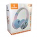 Headphone Bluetooth LEF-1060 Lehmox - Azul Rosa