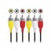 Cabo 3 RCA x 3 RCA 1,5m LEY-31 Lehmox