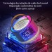 Caixa de Som Bluetooth 10W RGB XDG-57 Xtrad - Azul