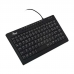 Mini Teclado com Fio Multimídia USB KP-2013 KNUP - Preto