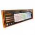 Teclado Gamer USB RGB LEY-2085 Lehmox - Branco