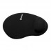 Mouse Pad c Apoio 24x20cm MP-56 Hoopson - Preto