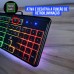 Teclado Gamer USB RGB KP-TE130 Knup - Preto