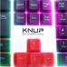 Teclado Gamer USB RGB Multimídia KP-TE120 Knup - Branco