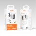 Kit Carregador Tipo C PD Turbo 45W + Cabo Tipo C 1m KD-692CC Kaidi - Cinza
