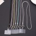 Cordão de Pescoço para celular com Strass 60cm - Prata