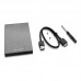 Case para HD Externo Sata 2.5 USB 3.0 CH-400CB C3 Tech - Preta