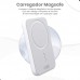 Carregador Power Bank 5000mAh com Magsafe MAX-0555 It Blue - Branco